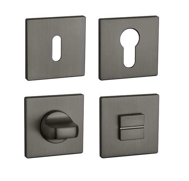 Rozeta ke klice AS - ROZETA - HR 5S ANT.M PVD - Antracit matný PVD