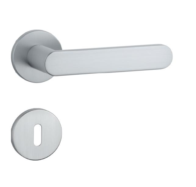 Klika na dveře AS - ALORA - R 7S OCS - Chrom broušený