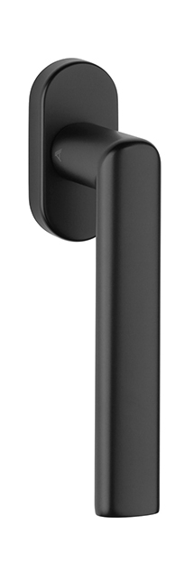 Klika na eurookno AT - DK - SILENA - R BS - Černá matná