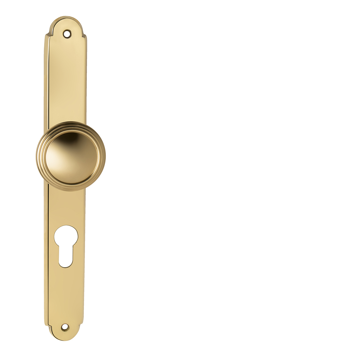 NI - ALT WIEN - KOULE na štítu OLV - Mosaz leštěná lakovaná