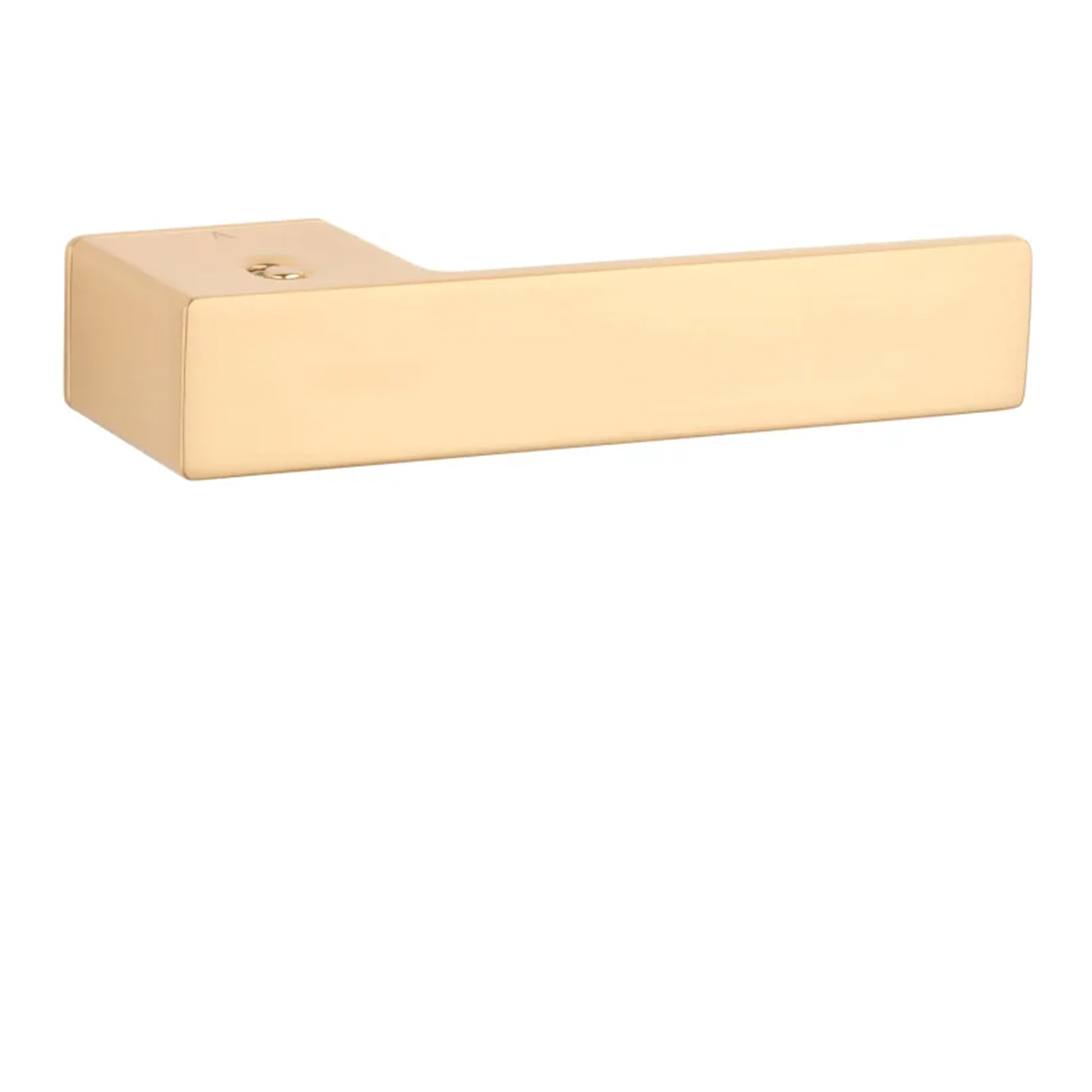 Klika na dveře ASG - LUDISIA - RT s uzamykáním OLS - Mosaz broušená