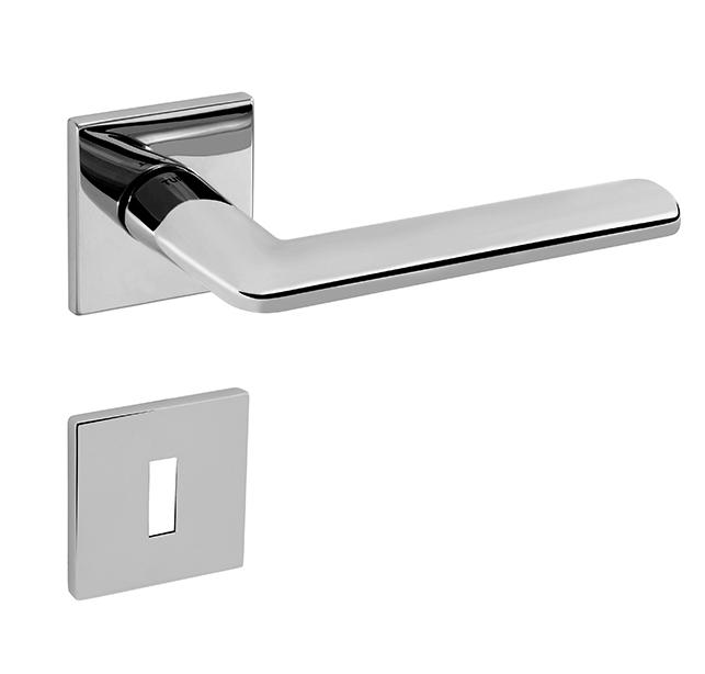 Klika na dveře TI - ELIPTICA - HR 3098Q 5S OC - Chrom lesklý (03)