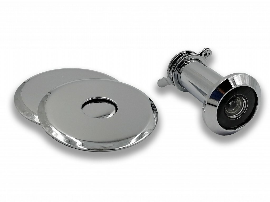 SA - Průhledítko (kukátko) KOMPLET OC - Chrom lesklý