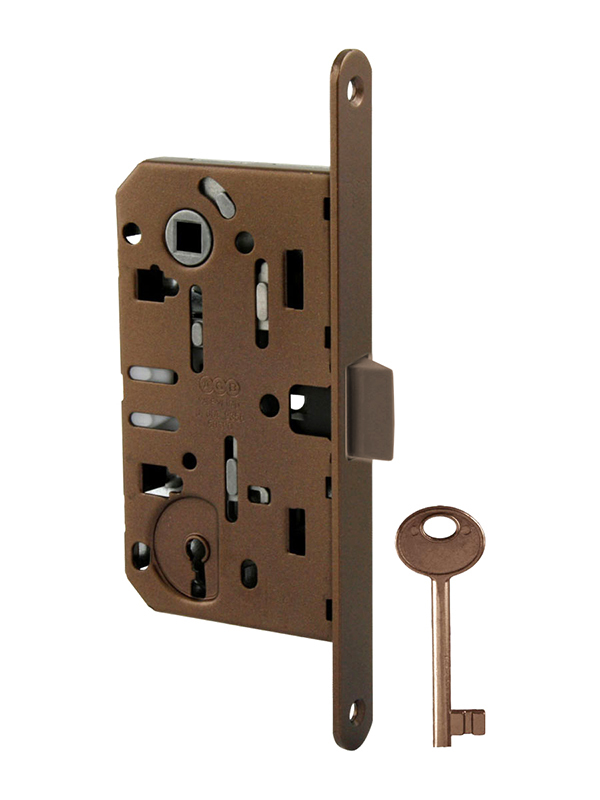 AGB - Zámek na dveře MEDIANA EVOLUTION - BB OGS - Bronz česaný matný