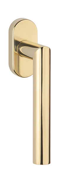 Klika na eurookno AT - DK - ARABIS - R OLV PVD - Mosaz leštěná lakovaná PVD