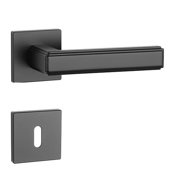 Klika na dveře AS - RAFLESIA - HR 7S BS - Černá matná