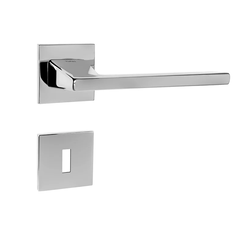 Klika na dveře TI - JUNIOR - HR 4140Q 5S OC - Chrom lesklý (03)