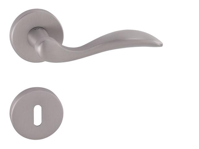 Klika na dveře TI - LEA - R 1948 NP - Nikl perla (142)