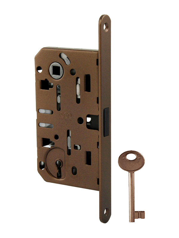 AGB - Magnetický zámek MEDIANA POLARIS - BB OGS - Bronz česaný matný