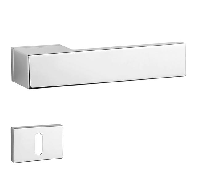 Klika na dveře AS - CARLINA - RT 7S OC - Chrom lesklý