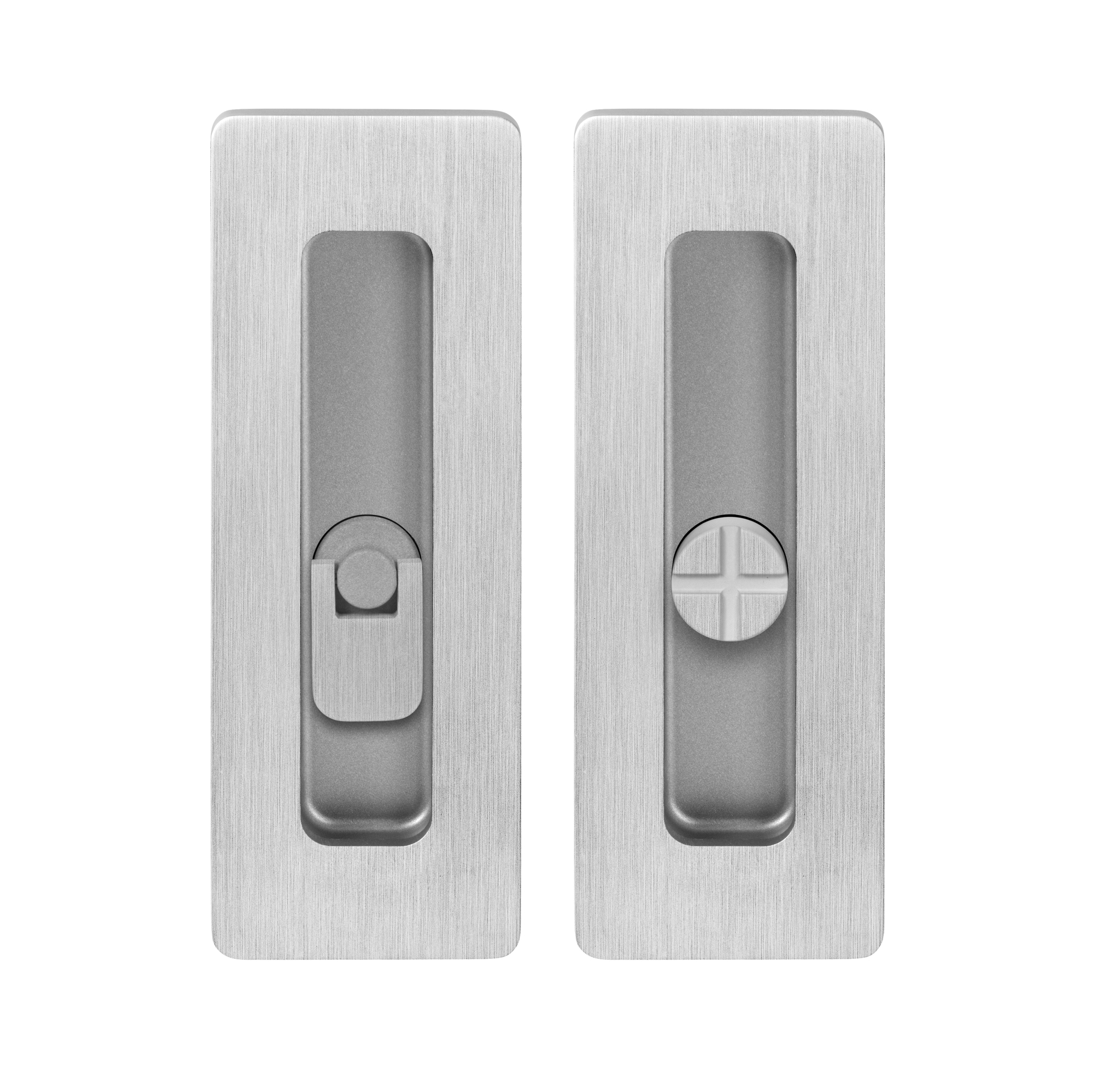 TI - Mušle na posuvné dveře - 4181 5S - WC OCS - Chrom broušený (96)