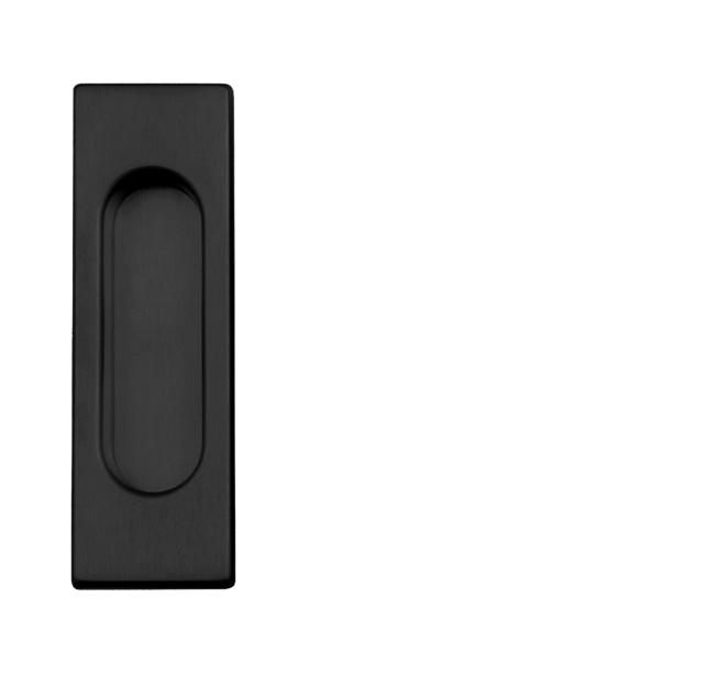 FT - Mušle hranatá bez otvoru - 3663AC ANT - Antracit