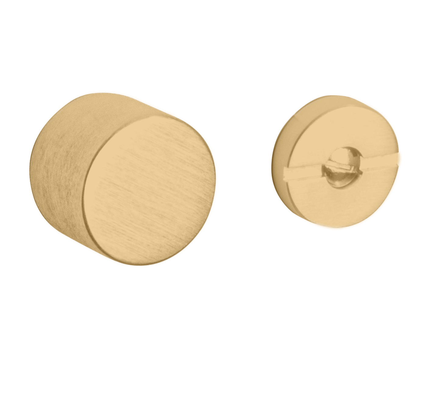 VM - PUNTO - WC klíč OLM - Zlatá matná (02)