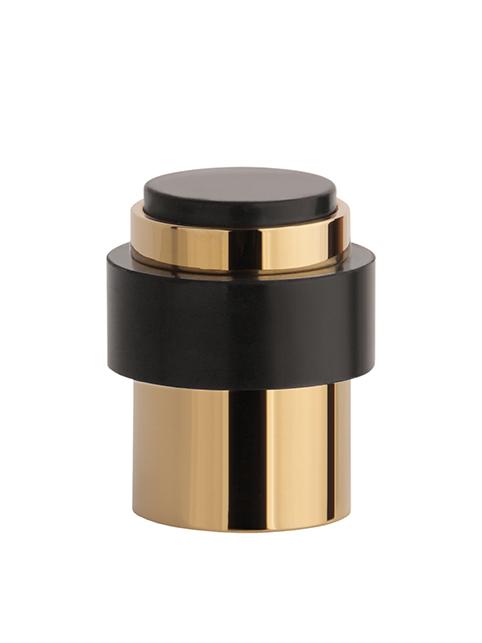 AS - Zarážka dveří OLV PVD - Mosaz leštěná lakovaná PVD