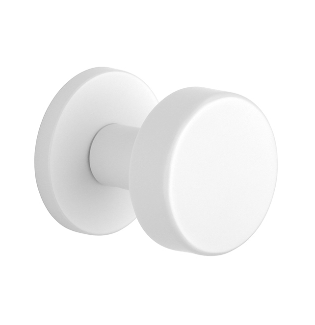 Koule na dveře AT - KOULE RUTA - R 7S WS - Bílá matná