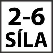 Sila dveřního samozavírače 2-6