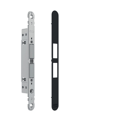 AGB - Magnetický zámek TOUCH bez uzamykání s krytkou BS - Černá matná