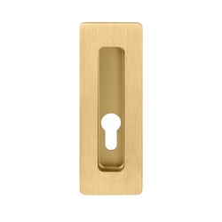 TI - Mušle na posuvné dveře - 4181 5S - PZ OLS - Mosaz broušená (158)