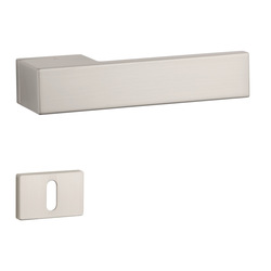 Klika na dveře AS - CARLINA - RT 7S NP - Nikl perla