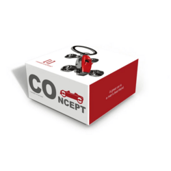 MTM980-03 MTM - KLÍČENKA - Závodní auto červeno-černý