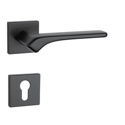 Klika na dveře AS - BERGENIA - HR 7S BS - Černá matná