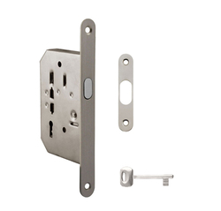 FT - Zámek na posuvné dveře 60/50 BB ONL - Nikl lesklý