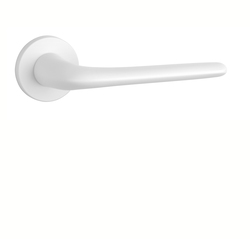 Klika na dveře AS - AZALIA - R 7S WS - Bílá matná