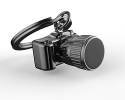 MTM071 MTM - KLÍČENKA - Fotoaparát černý