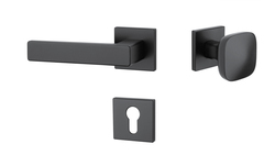 Klika na dveře AS - ERICA - HR 7S BS - Černá matná