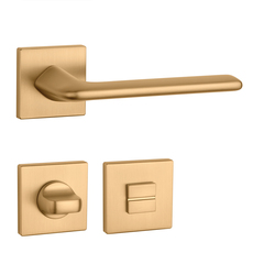 Klika na dveře AS - LILA - HR 7S OLS - Mosaz broušená