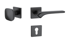 Klika na dveře AS - BERGENIA - HR 7S BS - Černá matná