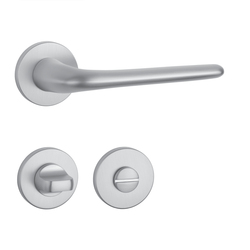 Klika na dveře AS - AZALIA - R 7S OCS - Chrom broušený