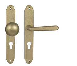 Klika na dveře MP - ALT WIEN NAT - Natural mosaz nelakovaná