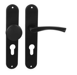 Klika na dveře BA - TORNADO - S BS - Černá matná