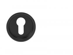 ATZ - Mušle kulatá PZ 3922 - R BS - Černá matná