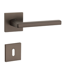 Klika na dveře AT - PYROLA - HR 7S HNM - Hnědá matná