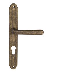 Klika na dveře NI - ALT WIEN Štít OBA - Antik bronz