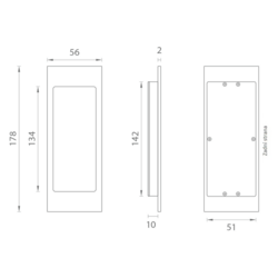 AS - Mušle - 240 OLS - Mosaz broušená