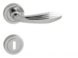 Klika na dveře TI - SOFIA - R 1917 OC - Chrom lesklý (03)