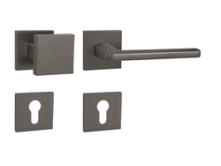 Klika na dveře MP - PRIMA - HR SQ6 T - Titan