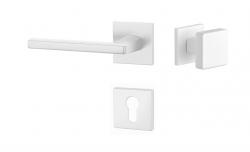 Klika na dveře AT - PYROLA - HR 7S WS - Bílá matná