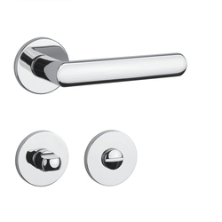 Klika na dveře AT - FRAGOLA - R 7S OC - Chrom lesklý