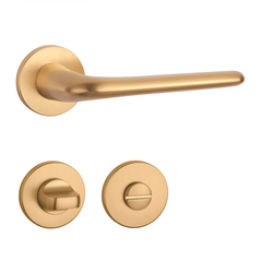 Klika na dveře AS - AZALIA - R 7S OLS - Mosaz broušená