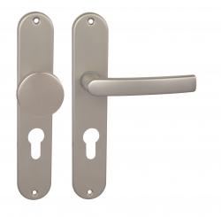 Klika na dveře BA - MIRA - S F8 - Nikl matný