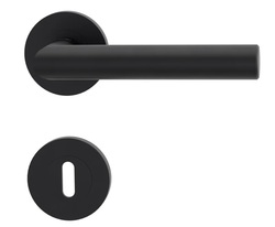 Klika na dveře GK - LUCIA PROFESSIONAL - R Grafit černá (78)