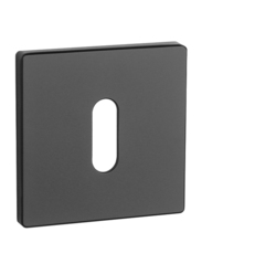 Rozeta ke klice AS - ROZETA - HR 5S BS - Černá matná