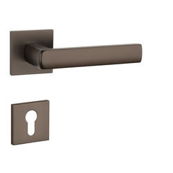 Klika na dveře AT - HOSTA - HR 7S HNM - Hnědá matná