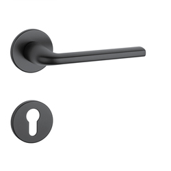 Klika na dveře AT - OLEANDRO - R 7S BS - Černá matná