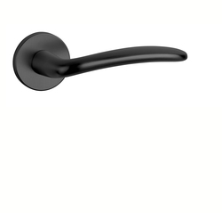 Klika na dveře AS - AMBROSIA - R 7S BS - Černá matná