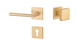 Klika na dveře AT - PRIMULA - HR 7S OLS - Mosaz broušená